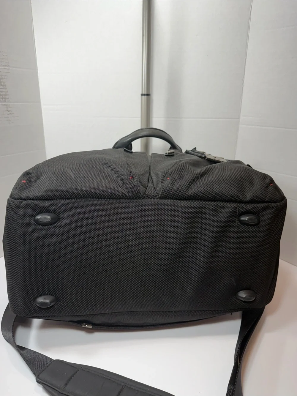 TUMI Alpha Bravo Everett Essential Tote Bag Black Nylon Leather 22340DH 064366d